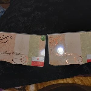 American Greatings Christmas Cards  Set Of 2